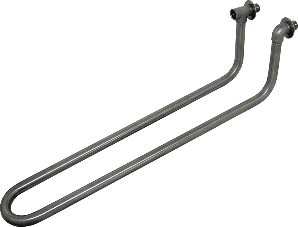 Durchlaufrohr 3/4", zum Anschluß von Schnellablauftrögen am Umlaufsysteme