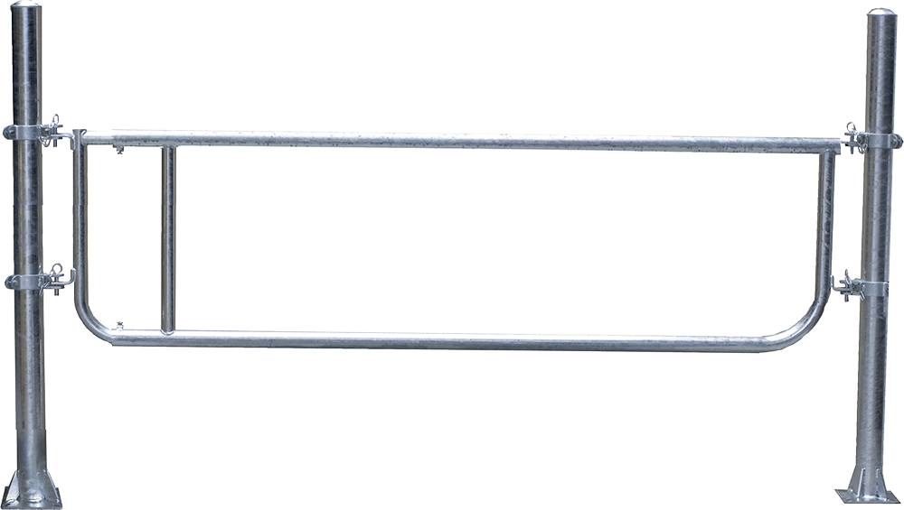 Abtrennung R2LB(3/4), Höhe = 60 cm, Montagelänge 270 - 370 cm